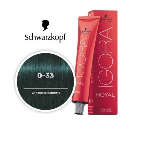 Anti-Red Concentrate 0-33 Schwarzkopf Igora Royal Permanent Color - 0-33 Anti-Red Concentrate