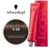 Dark Brown Golden Brown 3-65 Schwarzkopf Igora Royal Permanent Color - 3-65 Dark Brown Chocolate Gold