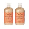 Shea Moisture Coconut & Hibiscus Set - Curl & Shine Shampoo 13oz - (2pks)