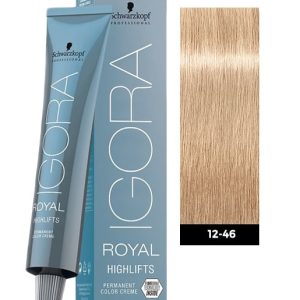Schwarzkopf Igora Royal 12-46 Special Blonde Beige Chocolate Permanent Color - 1pks