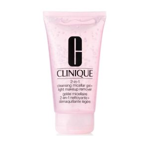 Clinique 2-IN-1 cleansing micellar gel + light makeup remover 150 ml