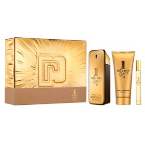 Paco Rabanne One Million Eau De Toilette Spray 100ml Set 3 Pieces 2020