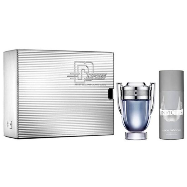 Men's Perfume Set Paco Rabanne Invictus (2 pcs)