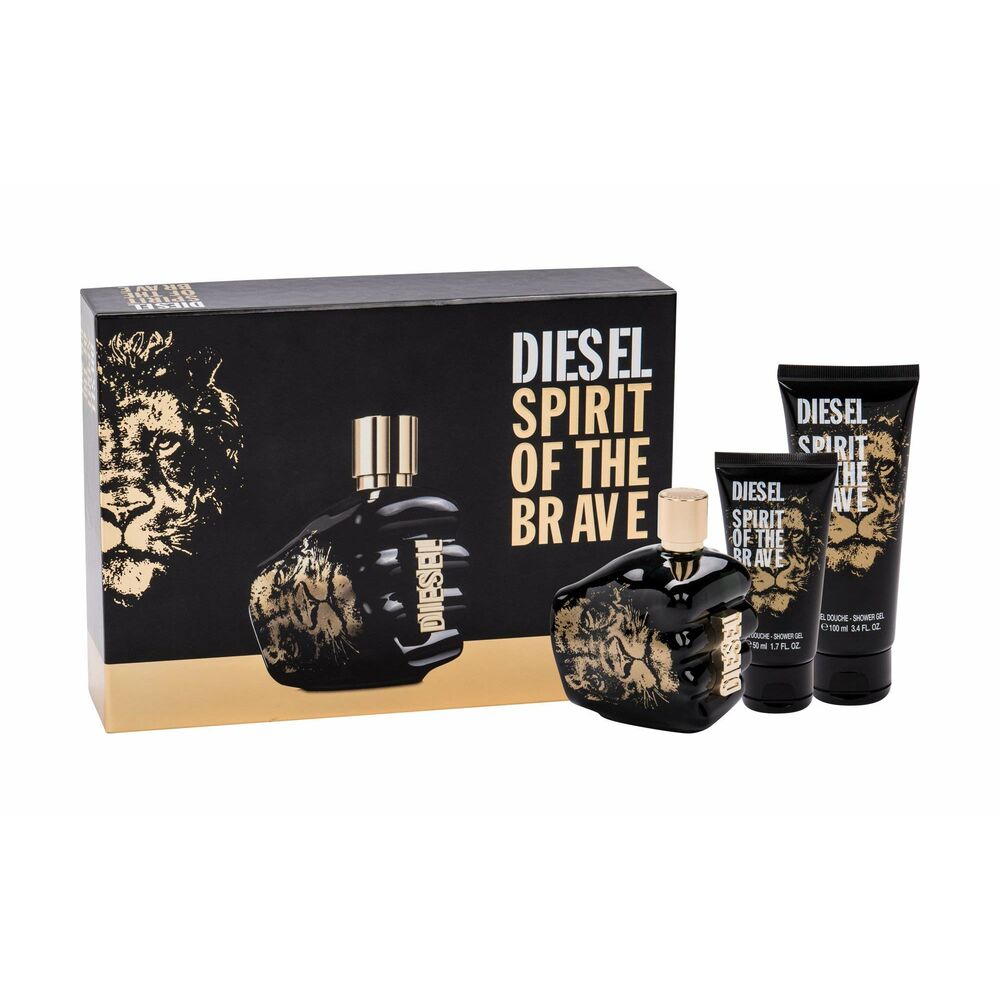 3614272903098_R00_959bc97d-fc81-4a00-924b-fcce3e542b00 Men's Perfume Set Spirit Of The Brave Diesel (3 pcs)