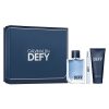 Calvin Klein Defy Eau De Toilette Spray 100ml + Shower Gel 100ml + Spray 10ml