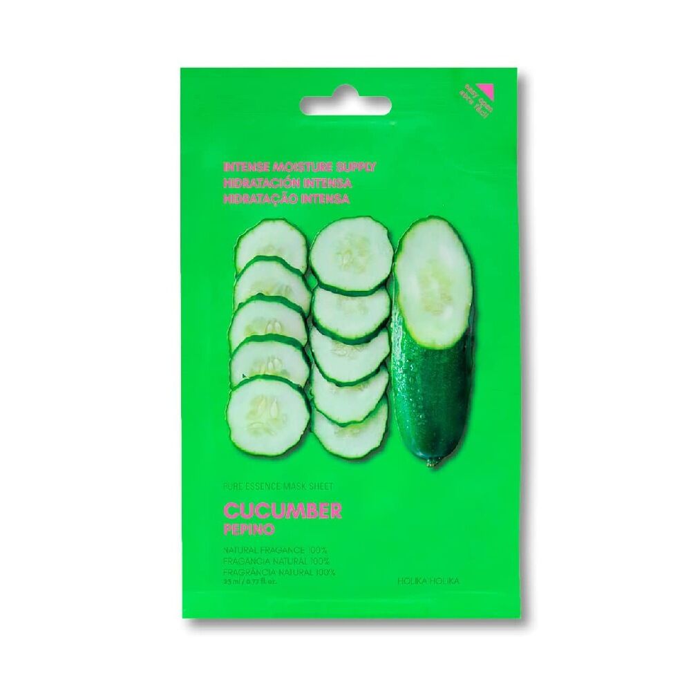 8806334386672_S4513436_P01_fe26da20-337c-485b-b75f-cbee7112752a Facial Mask Holika Holika Pure Essence Cucumber (23 ml)
