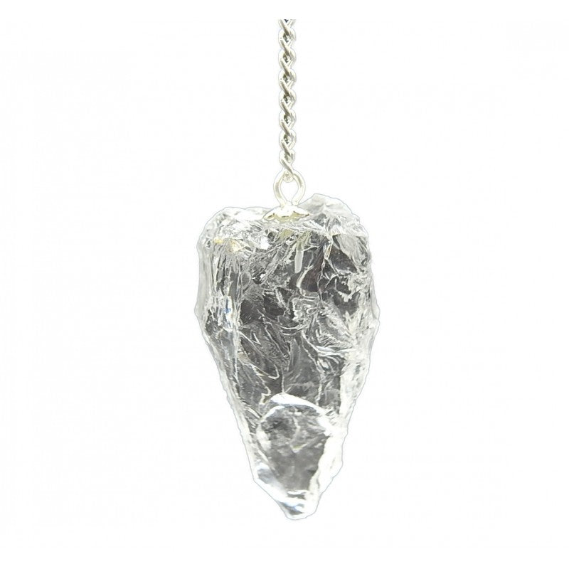 Clear_Quartz_Rough_Pendulum Clear Quartz Rough Pendulum