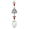 Crystal Pendalog with Celtic Knot - 50mm Crystal