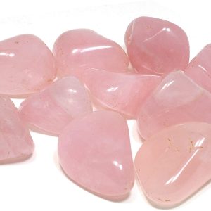 Rose Quartz Tumbled Stone - 20-30mm (10 pieces)
