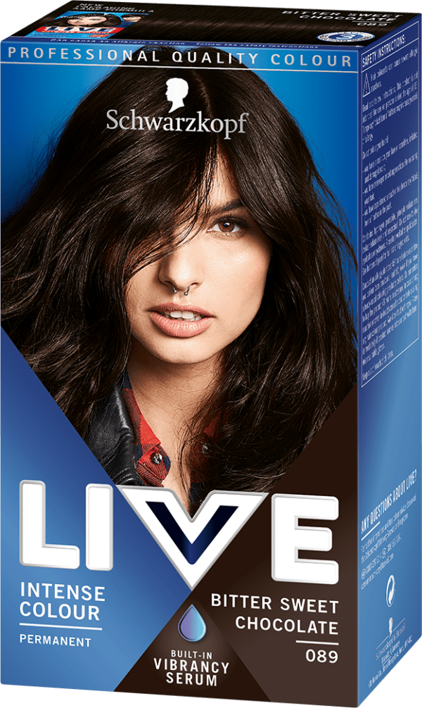 Schwarzkopf Live - Bitter Sweet Chocolate ~ Number 089
