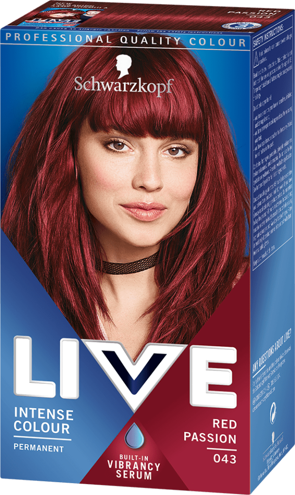 Schwarzkopf Live - Red Passion ~ Number 043
