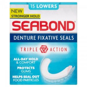 Seabond Denture Fixative Seals - Lowers (15)