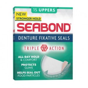 Seabond Denture Fixative Seals - Uppers (15)