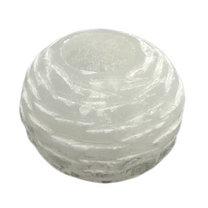 Selenite Snowball Tealight - 10cm