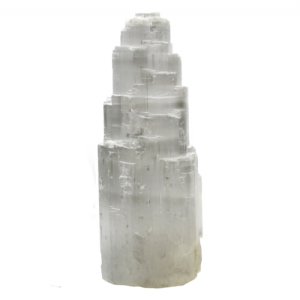 Selenite Tower - Height 15cm