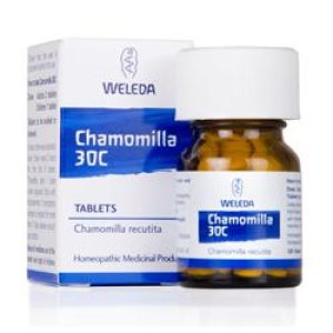 Weleda Chamomilla 30c 125 tablet (Case of 6)