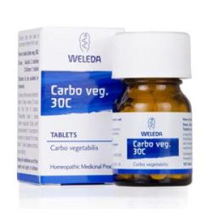 Weleda Carbo Veg 30c 125 tablet (Case of 6)