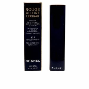 CHANEL ROUGE ALLURE L EXTRAIT lipstick #rose supreme-822
