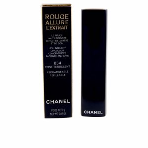CHANEL ROUGE ALLURE L EXTRAIT lipstick #rose turbulent-834