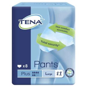 TENA Pants Plus Incontinence Pants - Large 100-135cm (8)